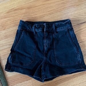 Just black Denim Women's Shorts